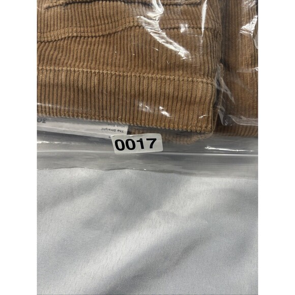 NWT LOFT The Straight High Rise Tan Brown Corduroy Pants Petite Womens Size 30 - Picture 14 of 14